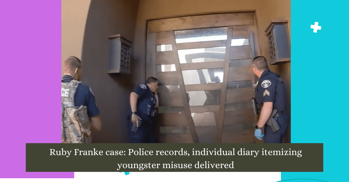 Ruby Franke case Police records, individual diary itemizing youngster misuse delivered